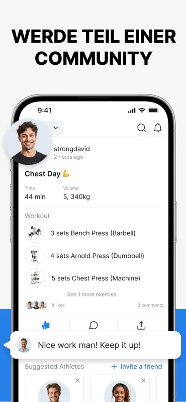 Hevy - Workout Tracker Gym Log screenshot 5 of 10