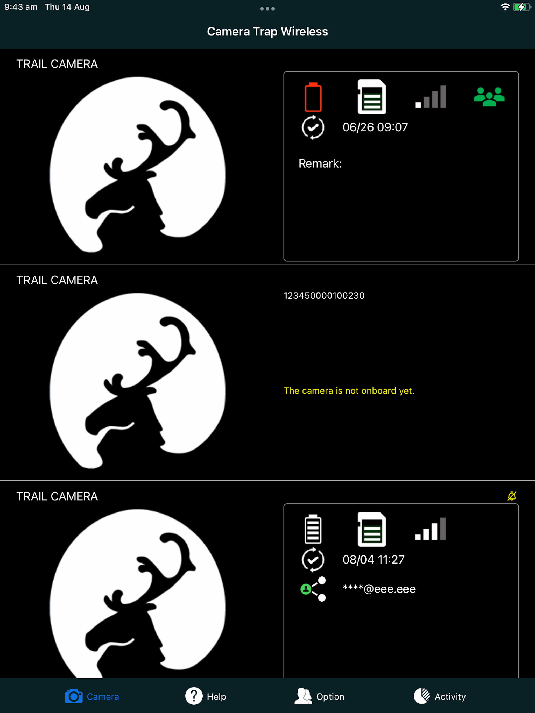 Camera Trap Wireless