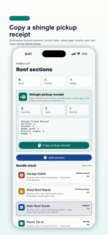 Roof Shingle Bundle Pocket screenshot
