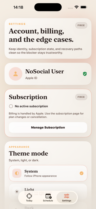 NoSocial Screenshot 4 of 4