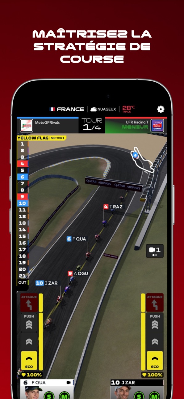 MotoGP™ Rivals - Official Game iOS Mod IPA screenshot 5 - iOS game interface
