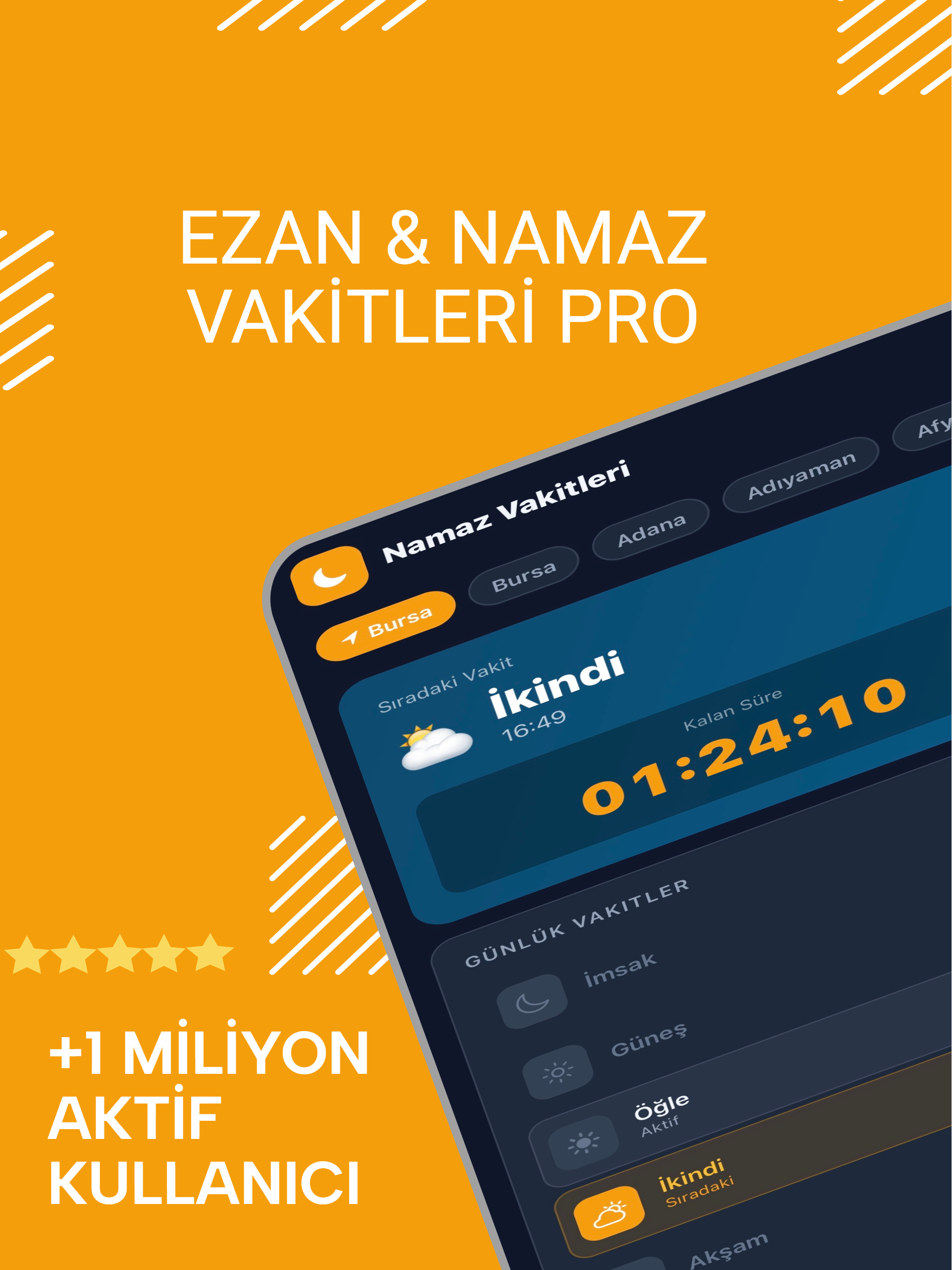 Namaz Vakitleri & Ezan Pro