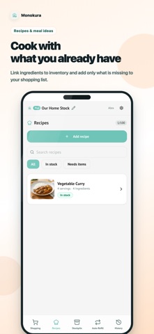 Monokura - Shared Stock & List Screenshot 3 of 7