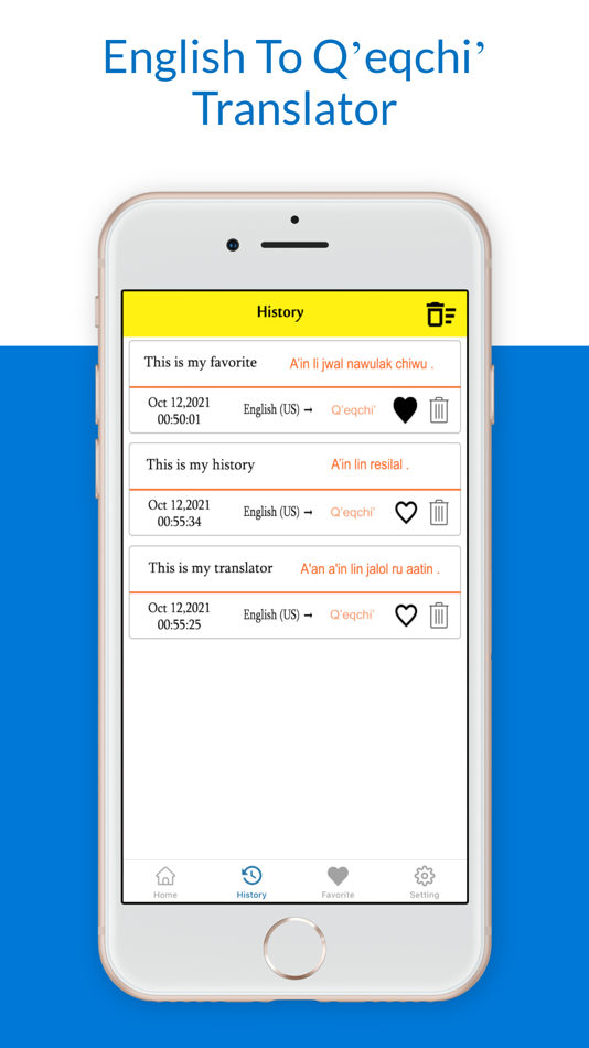 #3. English To Qʼeqchiʼ Translator (iOS) Podle: Sandip H Vavadiya