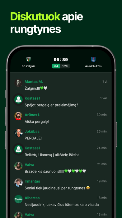 Screenshot #3 pour Žalgiris