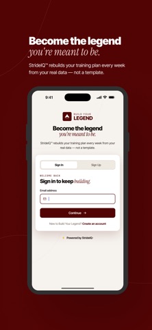 Build Your Legend iPhone screenshot