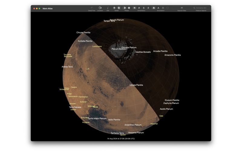 mars atlas iphone screenshot 4