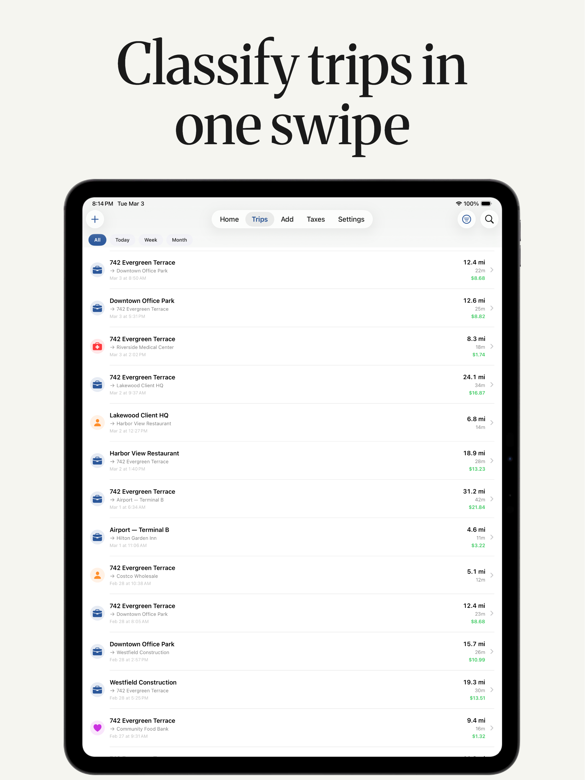TaxMiles: Mileage Tracker