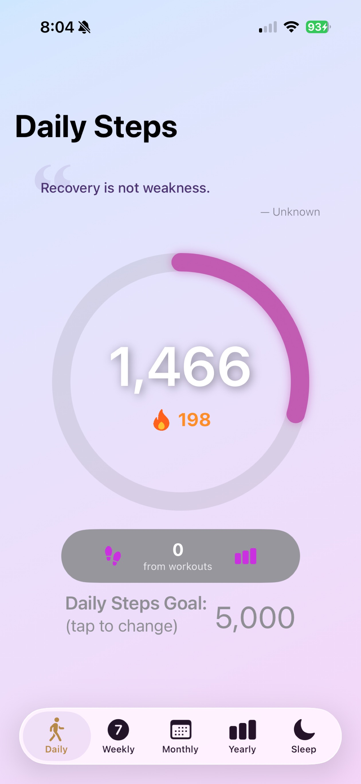 My Fitness Recap