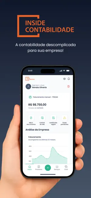 INSIDE CONTABILIDADE screenshot 1