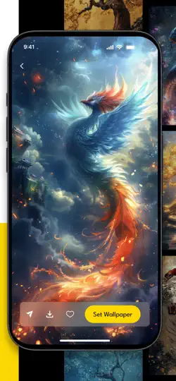 Captura de pantalla de TONY AI WALLPAPER en iPhone 5