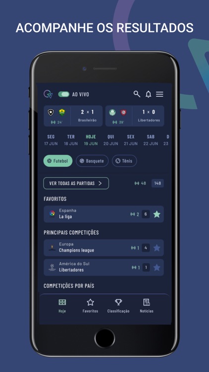 Game Arena: resultados ao vivo screenshot-3