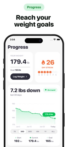GLP-1 Food Tracker: Calchi screenshot