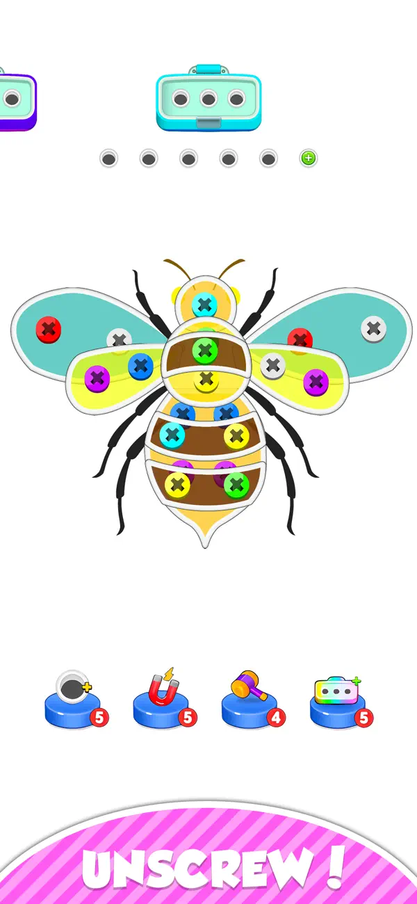 Screenshot #1 pour Animals Screw Pin Jam: Unscrew