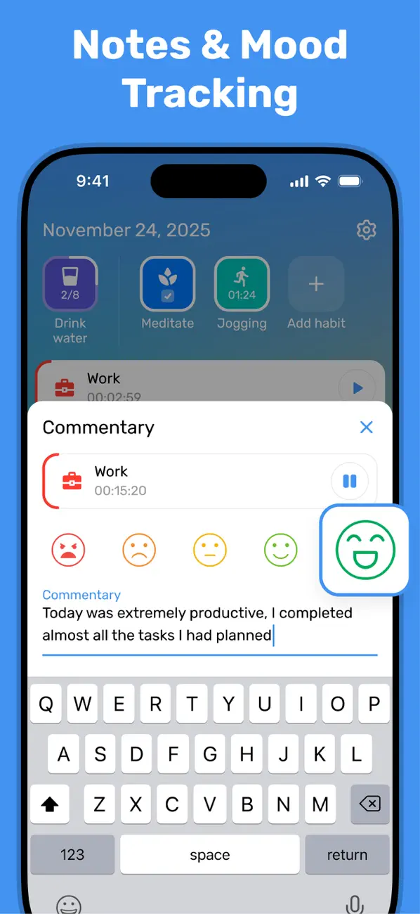 #6. Time Tracker & Management (iOS) Által: MINT ROKET, OOO
