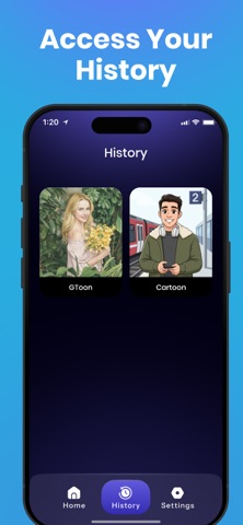 Cartoon Photo Generator: Toonz iPhone screenshot