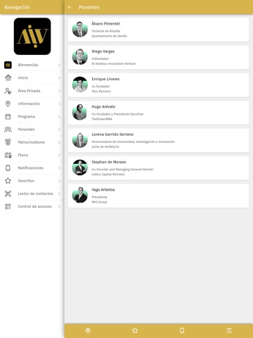 Alandalus Innovation Venture iPad screenshot 4