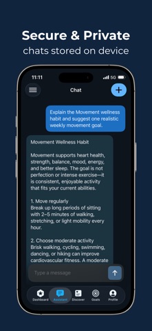 Ask ANA: Wellness AI Screenshot 7 of 10
