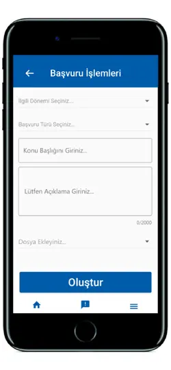 Emlak Yönetim iPhone Ekran Görüntüsü 5