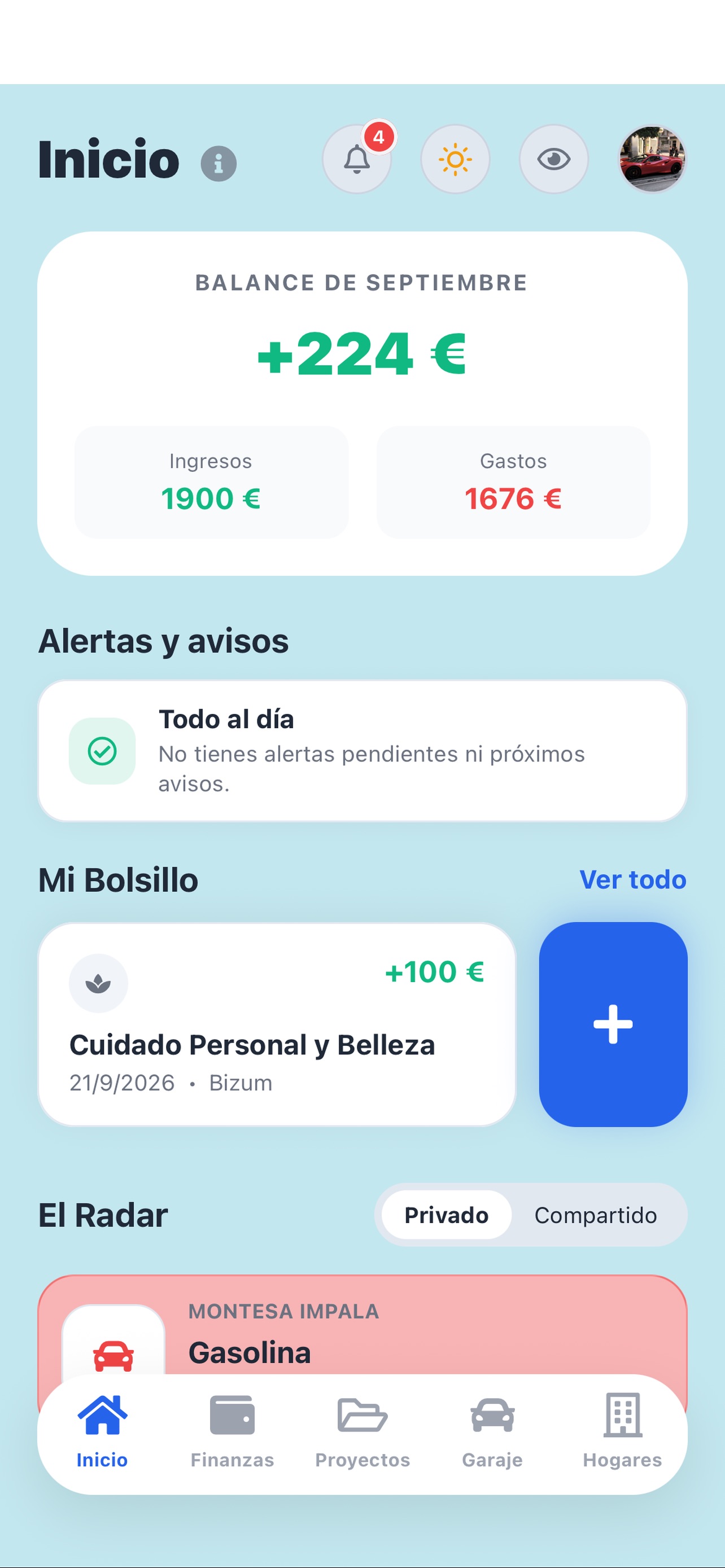 Screenshot 1 of Balance App