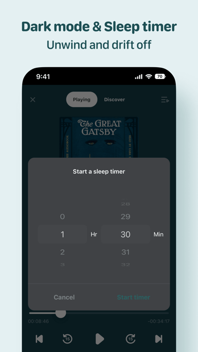 Plover: Unlimited Audiobooks Screenshot