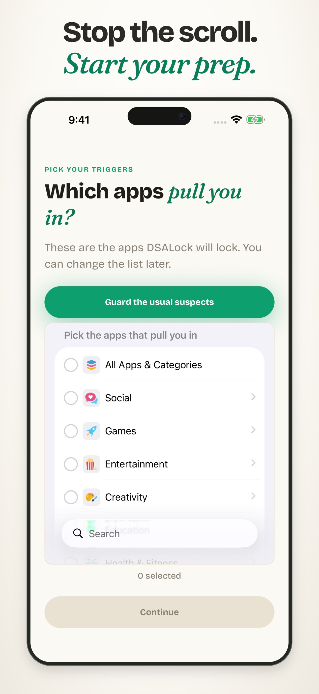 Screenshot 2 of DSA Lock: Coding Interview