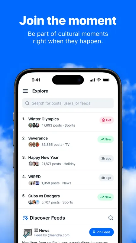 Bluesky Social screenshot 2 of 5