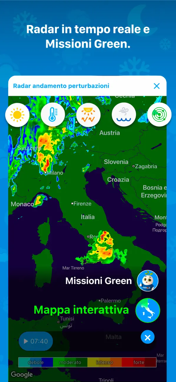 Screenshot #1 pour Meteo.it - Previsioni Meteo