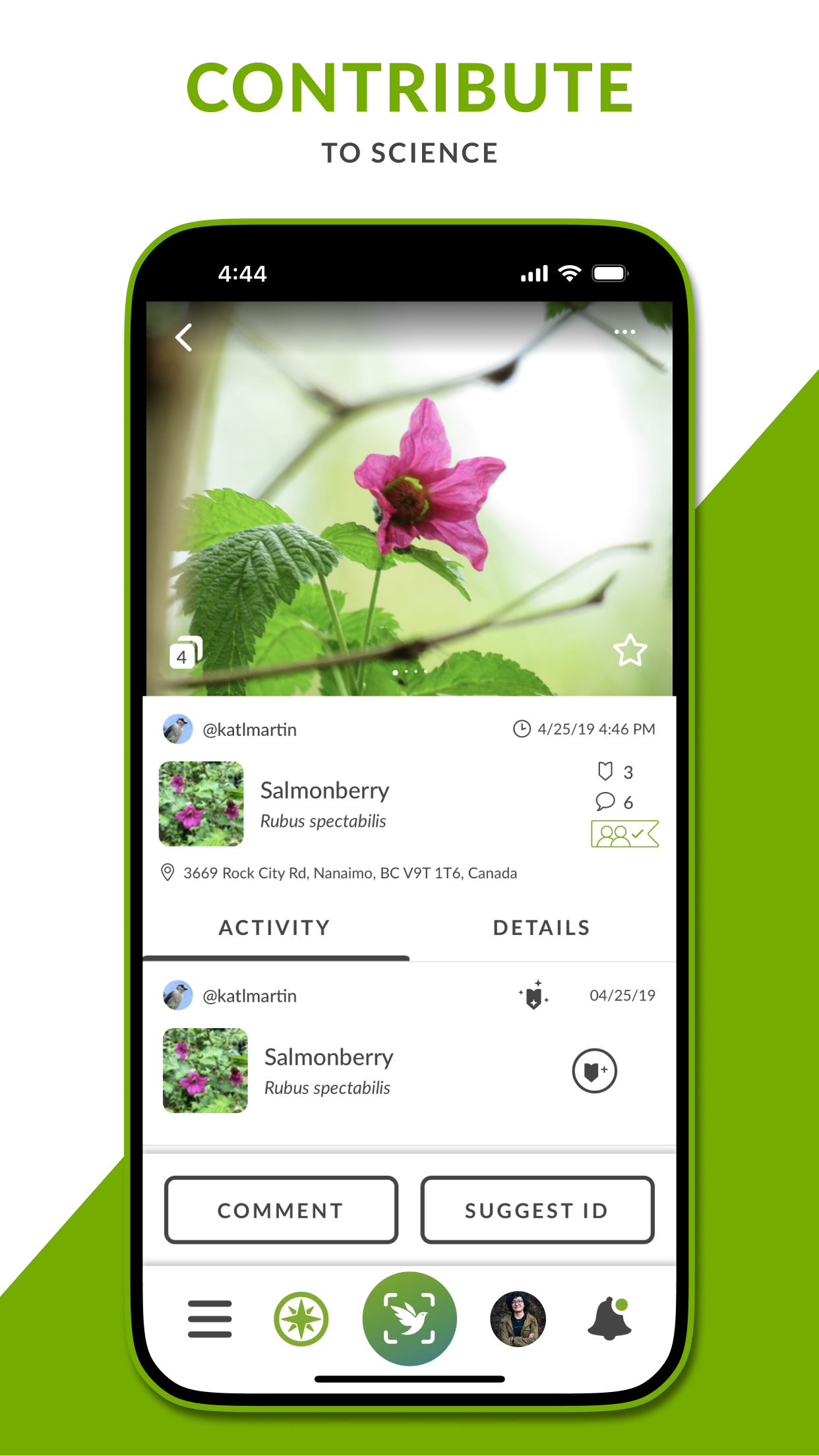 iNaturalist screenshot 3