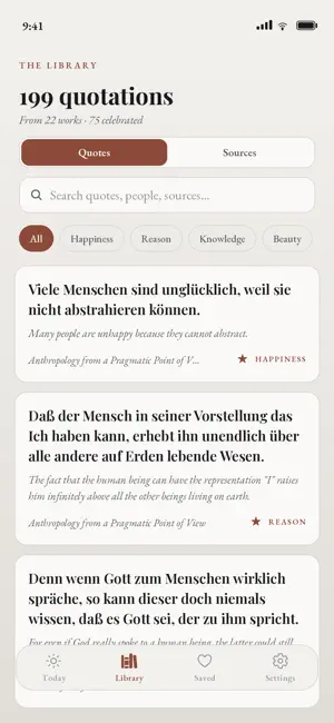 Daily Kant screenshot 4