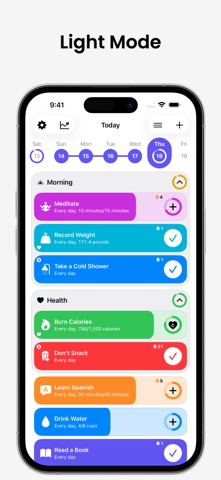 Grit: Daily Habit Tracker iPhone screenshot