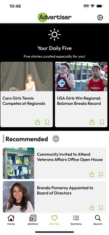 Tuscola County Advertiser iPhone screenshot