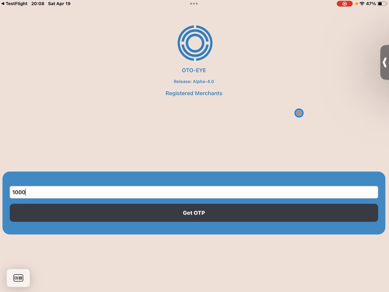 iPad screenshot