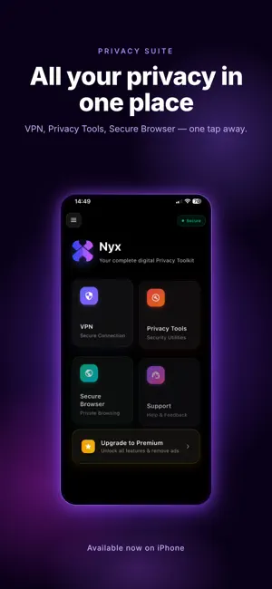 Nyx VPN: Fast & Secure Proxy screenshot 2