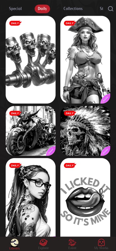 Dark Color: Paint by Number screenshot 12