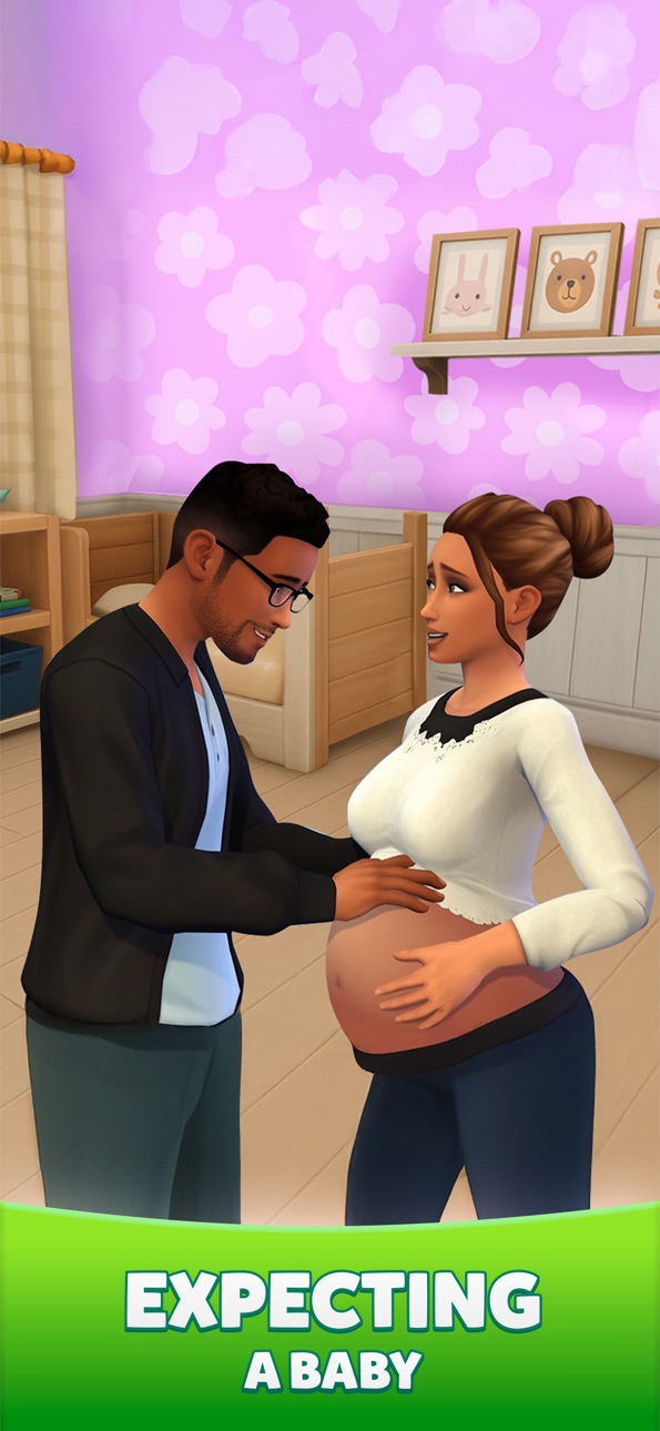 Life Sim 3D: Family Simulator iOS Mod IPA screenshot 5 - iOS game interface
