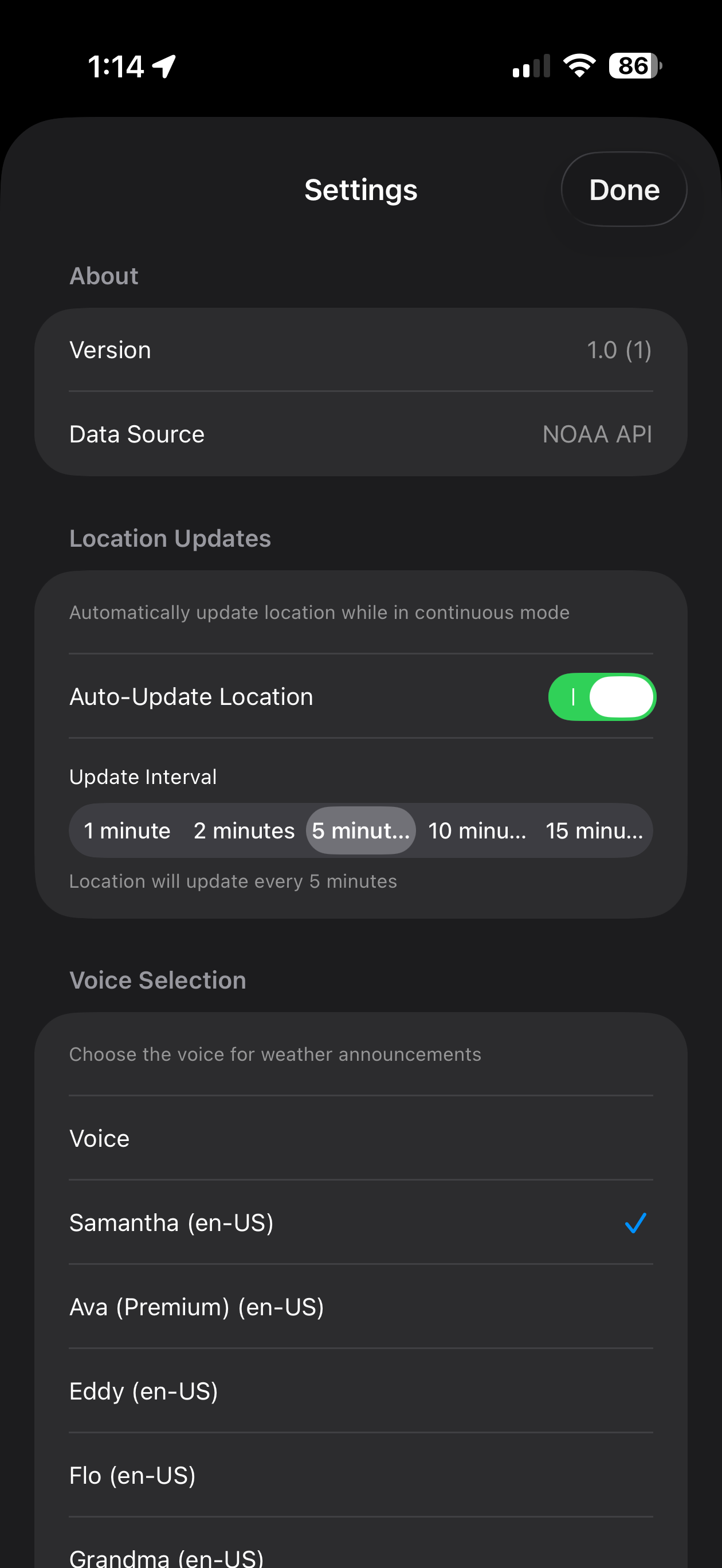 NOAAspeak screenshot 4