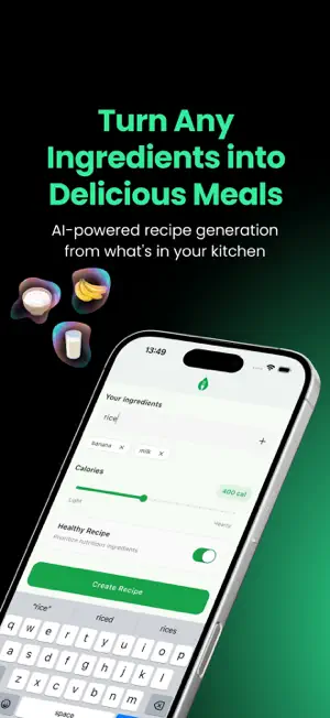 AI Recipe Manager-HealthyBowl screenshot 1