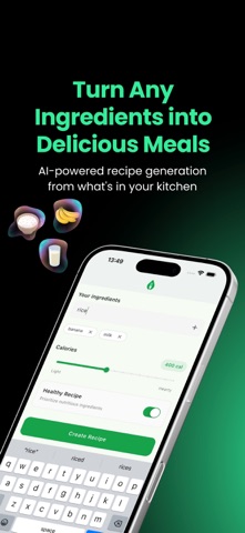 AI Recipe Manager-HealthyBowl screenshot