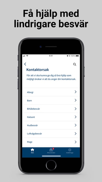 Vård i Värmland iPhone screenshot 3