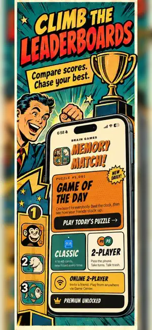 Memory Match: Brain Games screenshot 1