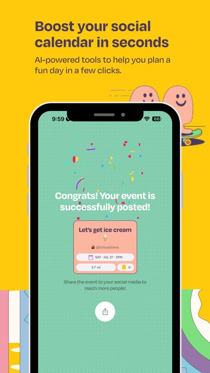 JoeyJoey: Local Events & BFFs screenshot-4