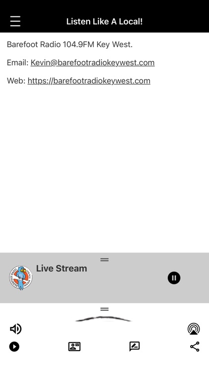 104.9 BAREFOOT RADIO