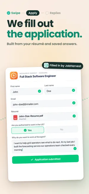 JobHarvest screenshot 2