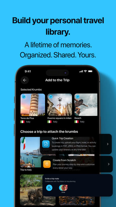 Screenshot #3 pour Breadkrumb - Map & Share trips