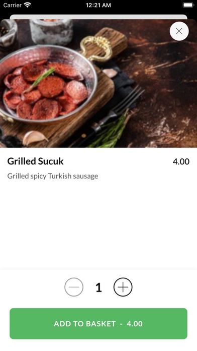 Mez Turkish Restaurant, Screenshot