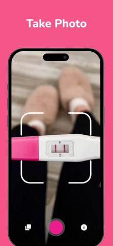 Pregnancy Test Checker AI + iPhone screenshot