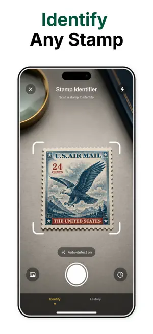 Identify Any Stamp: Value iPhone App
