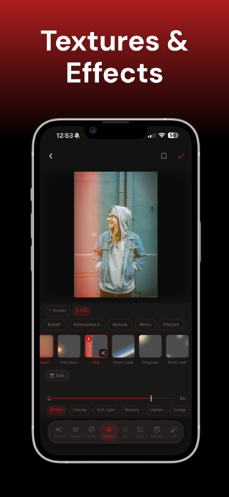 REDLIGHT - Photo Editor Screenshot 4 of 10