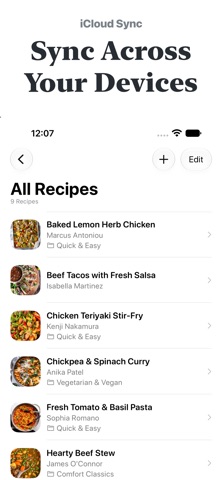 Recipes: Recipe Keeper Screenshot 5 of 5
